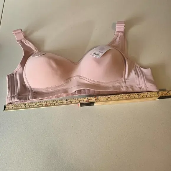 Daisiying Wireless Padded Bra Women's 42 / 2 Pack Black & Pink NWT - Picture 14 of 16